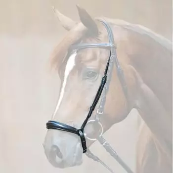 Kavalkade Reithalfter hannoveranisch Ecoline Pony groß, schwarz