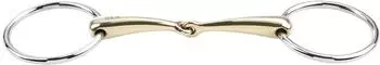 Busse Wassertrense Einfach Gebrochen KAUGAN 14 mm Gebiss 12,5 cm