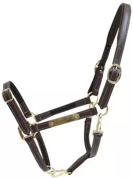 Kentucky Horsewear Horsewear Lederhalfter Flexible Pferdehalfter Braun Cob