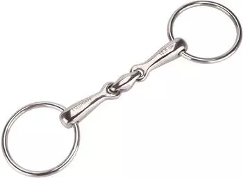 Equinate Wassertrense Edelstahl 16mm doppelt gebrochen 1,6 cm 13,5 cm