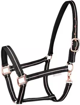Waldhausen Halfter Rosé Stallhalfter Schwarz VB