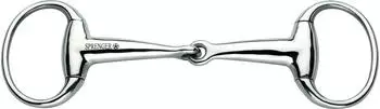 Sprenger Olivenkopfgebiss mit hohlem Mundstück 18 mm einfach gebrochen