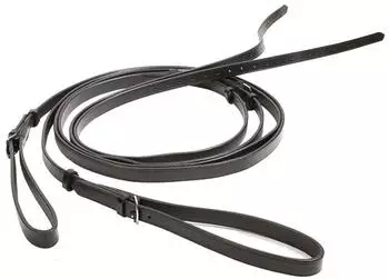 Kavalkade Laufferzügel Ecoline schwarz, Pony groß