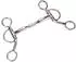 Equinate Westerngebiss Billy Allen Bit mit Shanks Edelstahl 14,5 cm