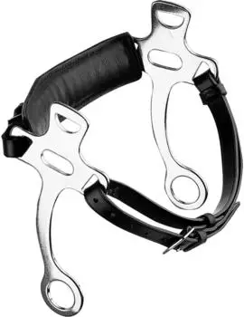 Sprenger Hackamore-Kandare schwarz