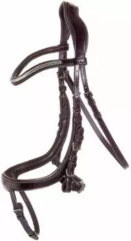 Schockemöhle Sports Trense Anatomic Line "Equitus Omega" espresso WB