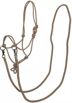 Imperial Riding Ethologisches Halfter für Pferde Ambient braun beige COB