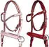 HKM Funny Horses 2 Gebisslose Trense für Holzpferde, rot, Shetty