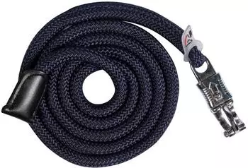 HKM Carlotta Strick mit Panikhaken, dunkelblau, 180cm