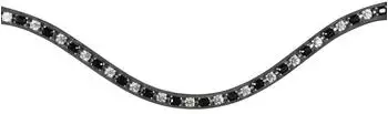 HKM Amazing Stirnband, silber, Warmblut