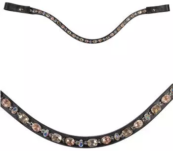 HKM Candy Stirnband, bernstein, Pony