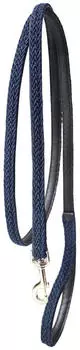 Kentucky Horsewear Geflochtene Nylon Führleine 2 m Navy | kavalio - für mich und mein Pferd