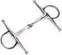 Equinate Schenkeltrense Edelstahl 16mm einfach gebrochen 1,6 cm 12,5 cm