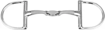 Sprenger SATINOX D-Ring Gebiss doppelt gebrochen 12.5 cm