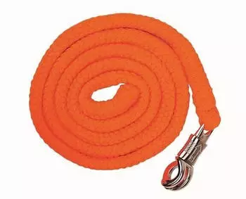 HKM Stars Softice Strick mit Panikhaken, neon orange, 180cm