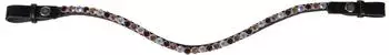 HKM Crystals Stirnband, bernstein, Pony