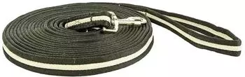 HKM Soft Longe, schwarz/beige, 800cm