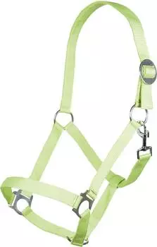 HKM Stars Economy Softice Halfter, neon grün, Shetty
