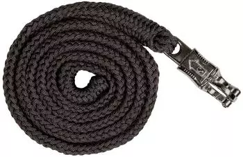 HKM Stars Strick mit Panikhaken, schwarz, 180cm