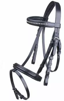 HKM Mini Shetty Trense, schwarz, Mini Shetty