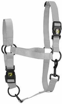 Excellent Essential Halfter Nylon grau XL (HALS1005D)