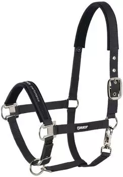 Eskadron Halfter Pin Buckle, schwarz, Warmblut/Full