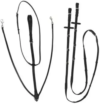 Kerbl Thiedemannzügel schwarz, Pony (323595)