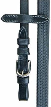 HKM Zügel mit Gummibezug, L, schwarz (56449100)