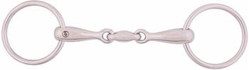 Bieman Doppelt gebrochene Wassertrense 16mm RVS 11,5cm (A1056653)