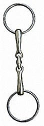 HKM Doppelt gebrochenes Gebiss, 18 mm aus Edelstahl 9877