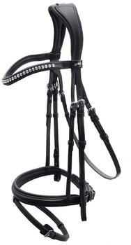 Schockemöhle Sports Rome Select Trense VB black/crystal
