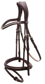 Schockemöhle Sports Rome Select Trense VB espresso/crystal