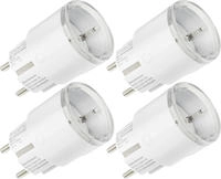 Shelly Plug S (Gen. 3) - Zwischenstecker mit Matter - 4er-Set