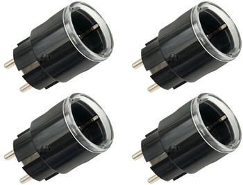 Shelly Plug Smart Gen3 schwarz (4 St&uuml;ck)