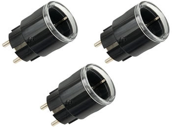 Shelly Plug Smart Gen3 schwarz (3 St&uuml;ck)