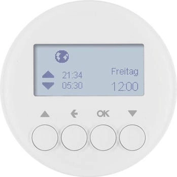 Berker Jalousie-Schaltuhr R.1/R.3 polarweiß