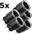 Shelly Plug Smart Gen3 schwarz (5 Stück)