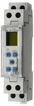 Finder Zeitschaltuhr Wochenprogramm, Tagesprogramm IP20 Impulsfunktion 1-Kanal 24V AC/DC (12.71.0.024.0000)