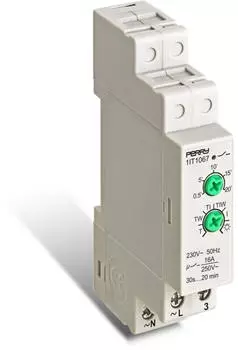 Sesam-Systems Treppenhaus-Zeitschalter Multifunktion 1 DIN Wei&szlig; (1IT1067)