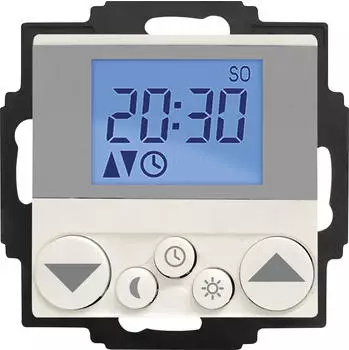 WIR elektronik eUHR eU240 Funk-Rolladenaktor mit Zeitschaltuhr, wei&szlig; (1003-000004)