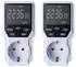 Elro TI3000 Digitale Zeitschaltuhr Wochenprogramm 10 Schaltvorgänge 3600W (TI3000-2)