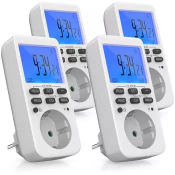 Bearware Zeitschaltuhr digital programmierbar LCD Display max. 3680W (306719)
