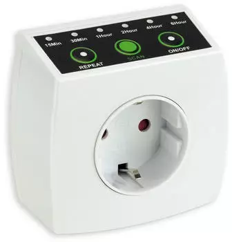 Highlight Led CT6 Countdown-Zeitschaltuhr Steckdose 230V t&auml;gliche Wiederholung (207754)