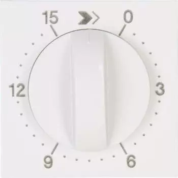 Kopp HK07 Abdeckung mechanische Zeitschaltuhr 15min. Reinwei&szlig; (313429152)