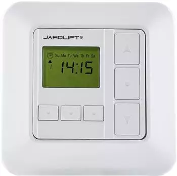 Jarolift Sevenlogic Comfort Funk Funkempf&auml;nger mit Zeitschaltuhr (TDRRT-01W)