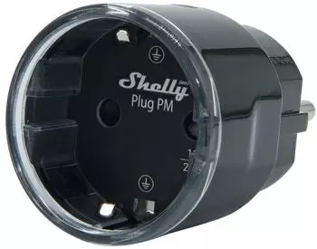 Shelly Plug PM Gen3 schwarz