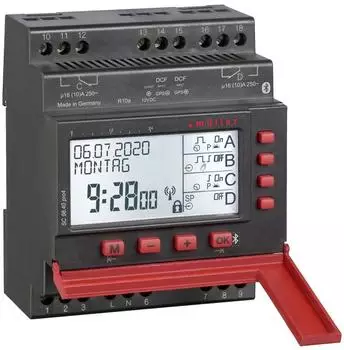 M&uuml;ller SC 98.20 pro4 Digitale Zeitschaltuhr 12-24V AC/DC, 230V, 4000W (24111)
