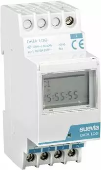 Suevia DigiLog Hutschienen-Zeitschaltuhr Digital 230V/AC (SU174012)