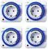 Elro TI1000 Mechanische Zeitschaltuhr analog, 3600W, 4er-Set (TI1000-4)