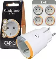 HomeSafety capidi ti884 Timer einfach/Intelligente wei&szlig;